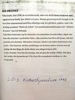 LO Kulturstipendium 1997